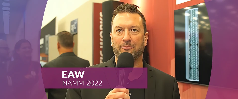 Adaptacyjne zestawy głośnikowe EAW AC6 na NAMM Show 2022