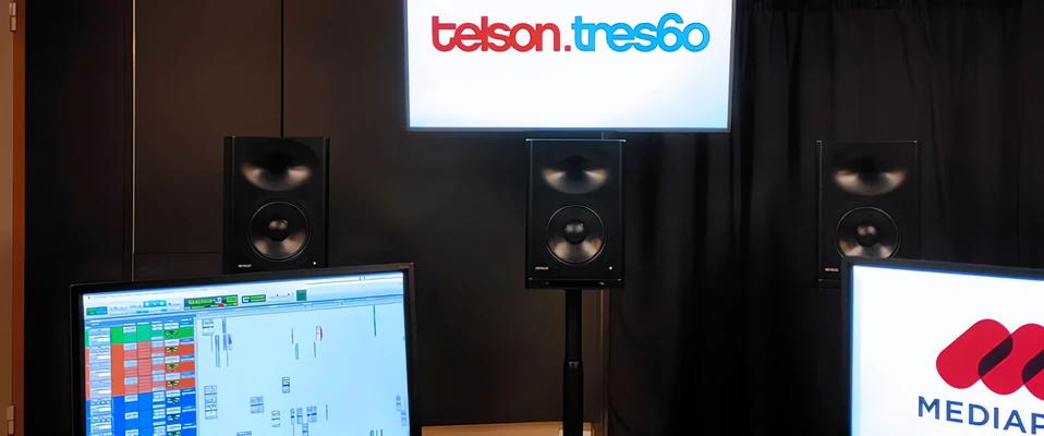 Genelec S360 w hiszpańskim studio z certyfikatem Dolby Atmos