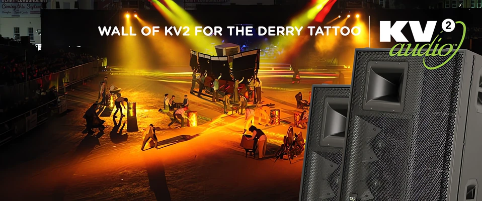 Festiwal w Irlandii nagłośniony systemami KV2 Audio