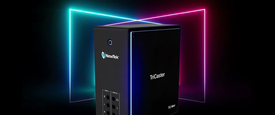TriCaster Mini 4K - kompaktowy system produkcji wideo od NewTek