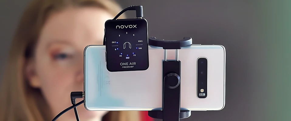 ONE AIR - Bezprzewodowy system do nagrywania dźwięku od Novox