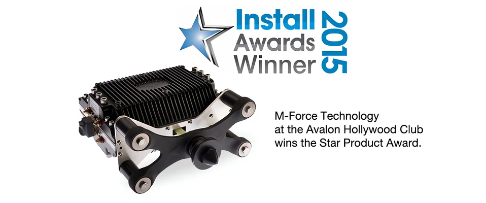 InstallAwards 2015 dla technologii M-Force firmy Powersoft