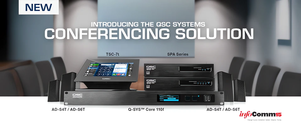 QSC przedstawia procesor sieciowy Q-SYS Core 110f