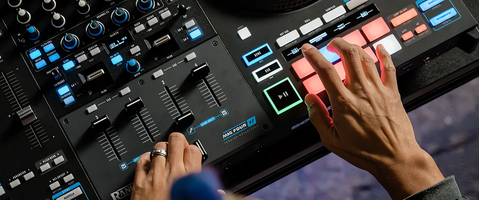 Rane Four - Nowy kontroler DJ do pracy z formatem Stem
