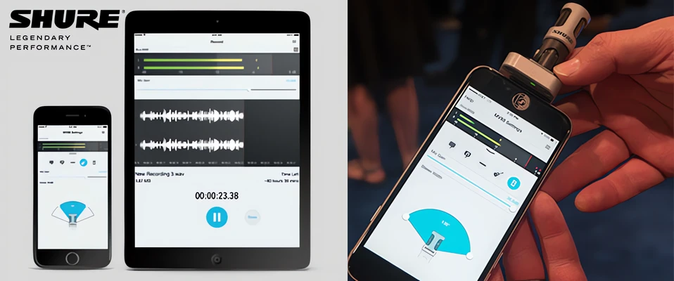 ShurePlus MOTIV 2.0 - mobilne nagrywanie i edycja audio