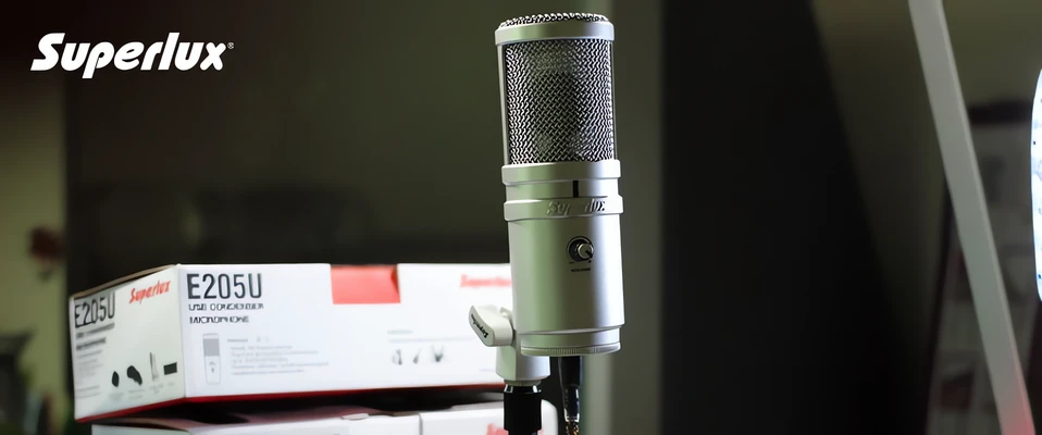 Superlux E205U - Mikrofon dla vlogerów?