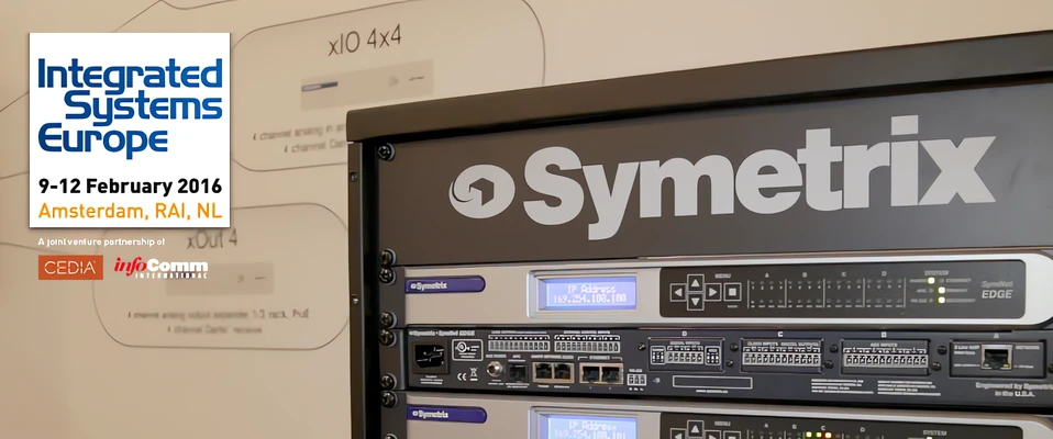 ISE2016: Symetrix prezentuje nową serię procesorów Prism [Video]