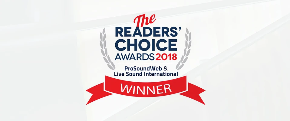ProSoundWeb Readers Choice Product Awards 2018