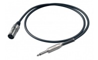 PROEL BULK 220LU1 - kabel mono Jack M - XLR M