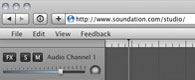 Soundation Studio - Garageband w Przegladarce Internetowej