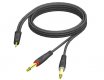 Procab kabel mini jack stereo - 2xjack REF713/3m