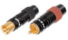 Neutrik NF2C-B/2 wtyk RCA cinch (para)