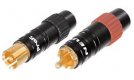 Neutrik NF2C-B/2 wtyk RCA cinch (para)