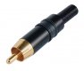 Neutrik-Rean NYS373-00 wtyk RCA cinch