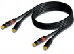Procab kabel 2xRCA - 2xRCA CAB820/1.5