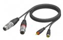 Procab kabel 2xXLR f - 2xRCA REF705/1.5m