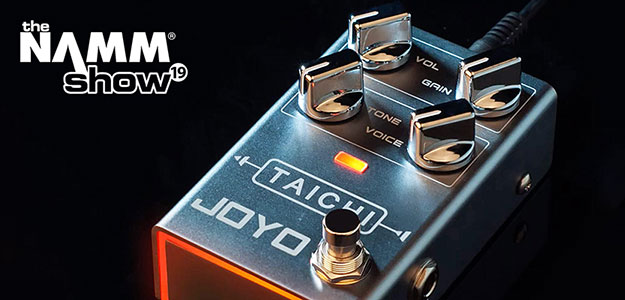 NAMM'19: Joyo przedstawia budżetowy, subtelny overdrive