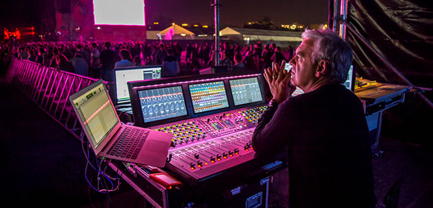 Avid i d&amp;b audiotechnik na koncercie Massive Attack w Krakowie