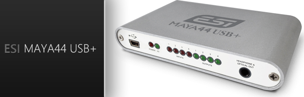 ESI MAYA44 USB+ - nowy interfejs audio