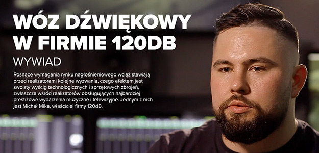 Wóz dźwiękowy z systemem SSL w firmie 120dB