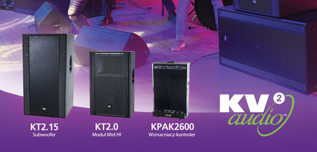 Duża moc w kompaktowym wydaniu - KV2 prezentuje nowy system K-RIG
