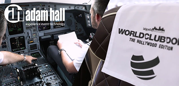 Imprezowy nastrój w samolocie Airbus A320 zapewnia... Adam Hall!
