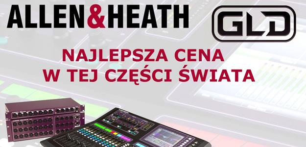 Promocja na konsolety Allen & Heath GLD