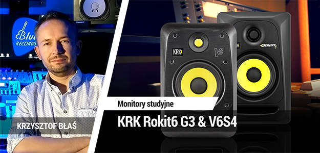 Monitory KRK Rokit6 G3 oraz V6S4