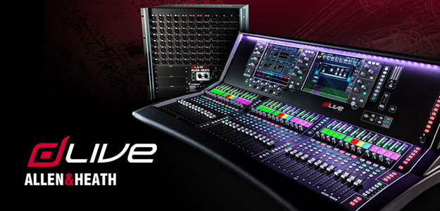 Allen &amp; Heath pokazał nową generację cyfrowych mikserów dLive