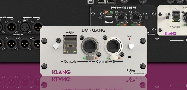 NAMM'20: Karta rozszerzeń DMI-KLANG dla konsolet DiGiCo