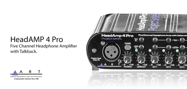 Wzmacniacz HeadAmp 4 Pro - gorąca nowość od ART