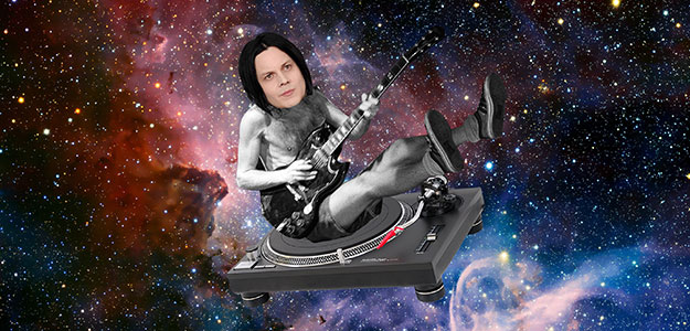 Jack White przemierza kosmos na gramofonie!