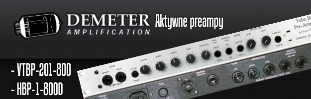 Aktywne przedwzmacniacze VTBP-201-800D i HBP-1-800D