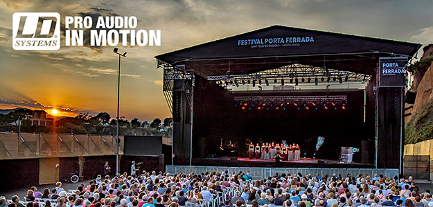 Zestawy bezprzewodowe LD Systems WIN 42 na festiwalu w Hiszpanii