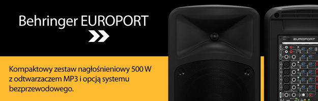 Behringer EUROPORT EPS500MP3 - Wszystko w jednym