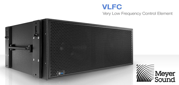 Infradźwiękowe uderzenie nowego VLFC Very Low Frequency Control Element od Meyer Sound