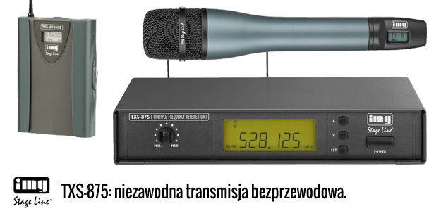 IMG Stage Line TXS-875: niezawodna transmisja  bezprzewodowa.