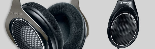 Shure przedstawia dwa nowe modele słuchawek SHR1840 i SHR1440