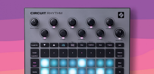 Circuit Rhythm - Debiut grooveboxa Novation już wkrótce