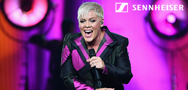 Case Study: P!NK i Sennheiser Digital 6000