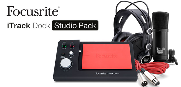 Zestaw iTrack Dock Studio Pack od firmy Focusrite