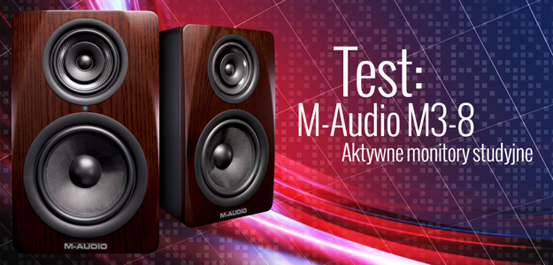 Test studyjnych monitorów aktywnych M-Audio M3-8