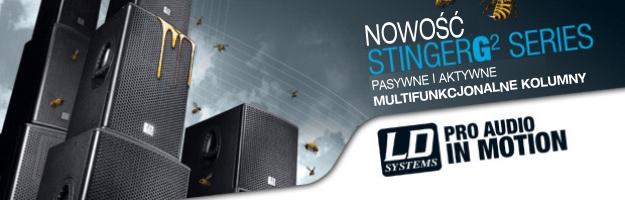 LD Systems Stinger G2 &lt;br&gt;- nowa seria wszechstronnych głośników