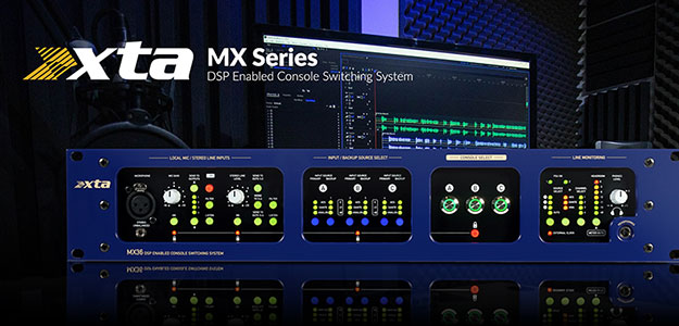 Procesory MX36 Console Switching System od XTA