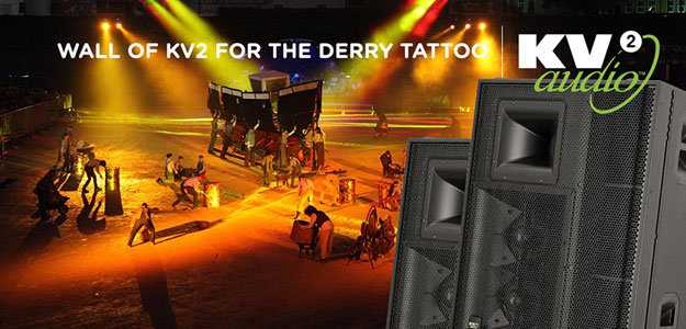 The Walled City Tattoo w Irlandii nagłośniony systemami KV2 Audio