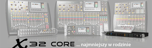 Behringer X32 CORE od października w sprzedaży!