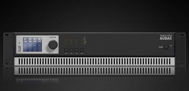 Audac SMQ1250 - Nowy wzmacniacz serii SMQ Wavedynamics