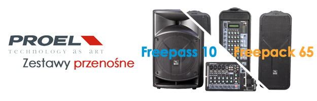 Zestawy Proel z serii FREE - nowość w ofercie SoundTrade