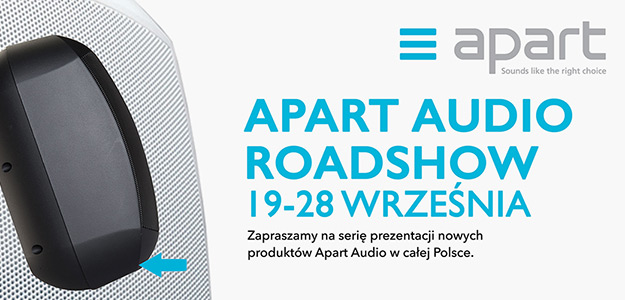 Konsbud Audio zaprasza na jesienny roadshow Apart Audio