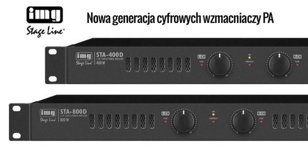 IMG Stage Line STA-800D i STA-400D: Nowa generacja cyfrowych wzmacniaczy PA